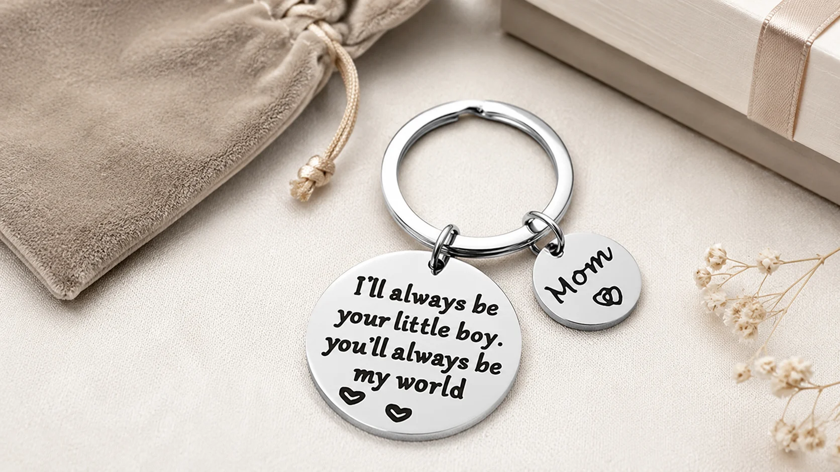 Mom Gifts from Son: Why This Sentimental Stainless Steel Keychain Actually Delivers