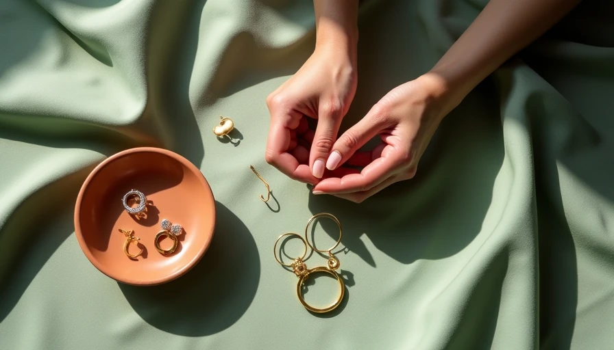 Visual context for building a minimalist jewelry collection that goes with everything