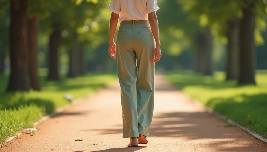 Visual context for how to style wide leg pants for petite women without looking overwhelmed